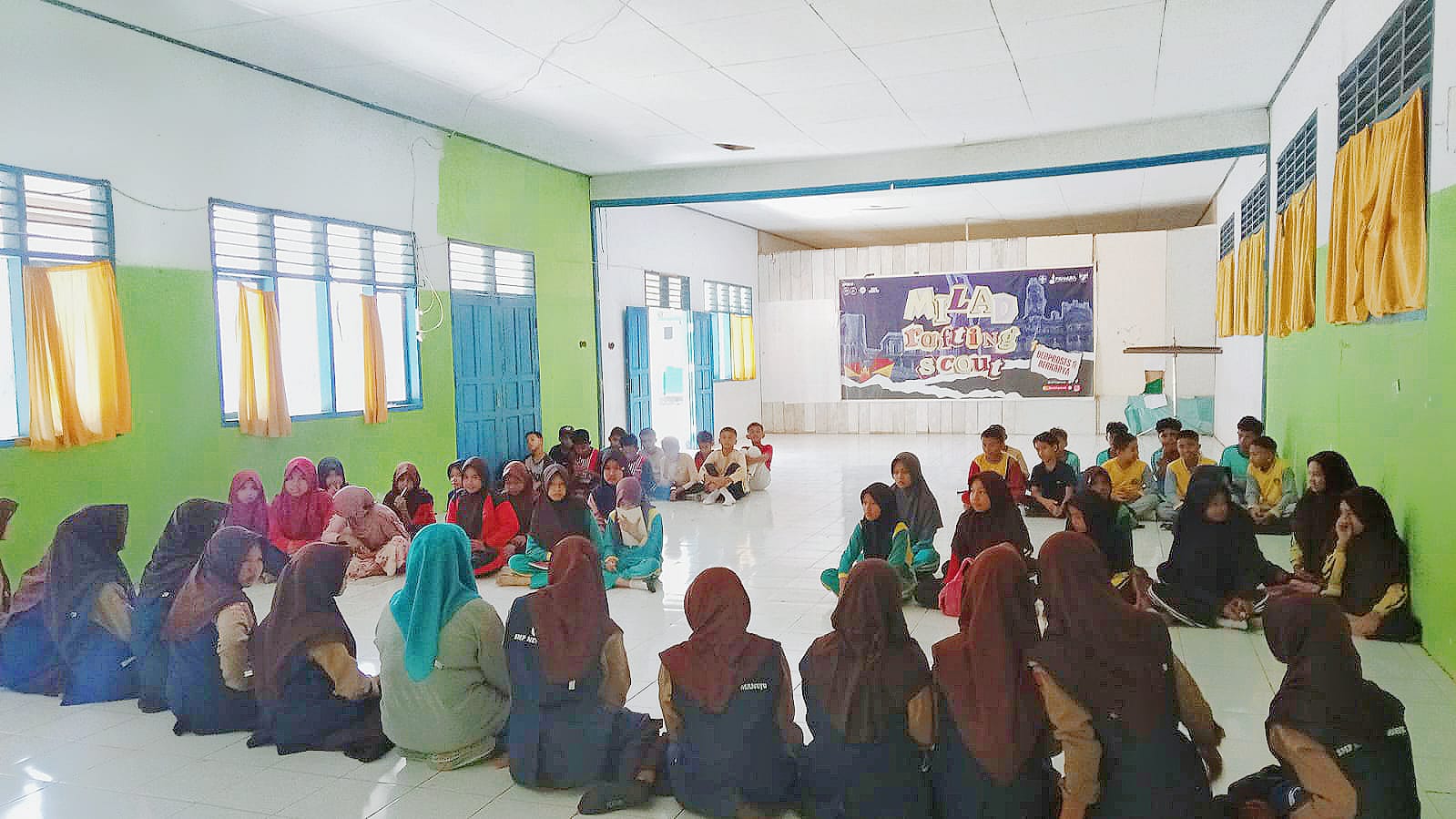 Pra MPLS SMP Negeri 1 Manuju Tahun Ajaran Baru Berjalan Lancar, Diikuti 45 Siswa Baru
