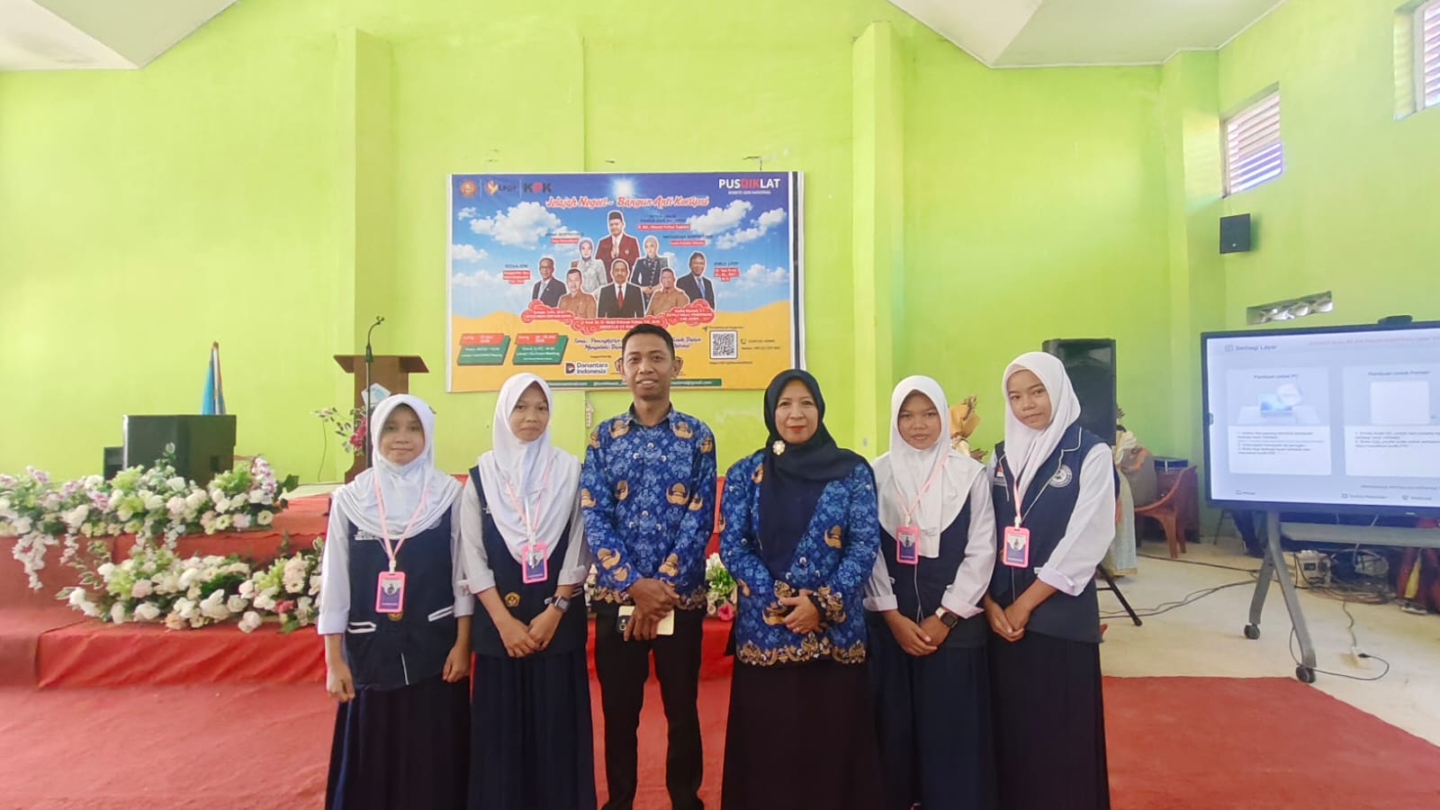 SMP Negeri 1 Manuju Ikuti Kegiatan Jelajah Negeri – Bangun Anti Korupsi
