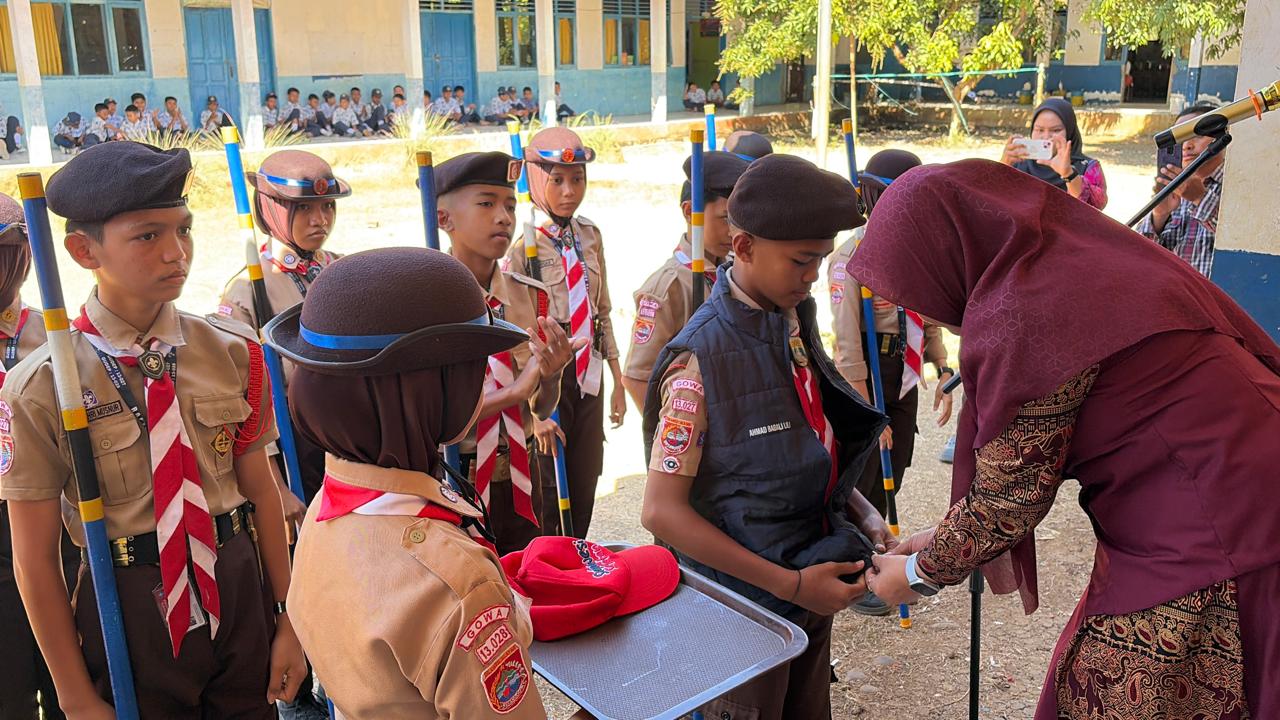 Ahmad Badali Lili Wakili Kecamatan Manuju dalam Jambore Nasional 2026